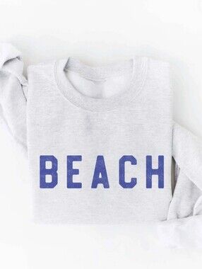 'Beach' Graphic Sweatshirt